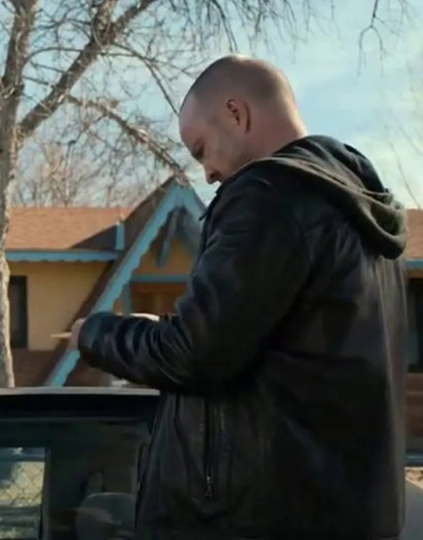 El Camino A Breaking Bad Jesse Jacket - Aaron Paul Leather Jacket